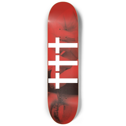 Red Crosses Skate deck